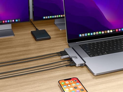 HD7-IN-2 USB-C HUB FOR MBPRO21 - Achat / Vente sur grosbill.com - 10