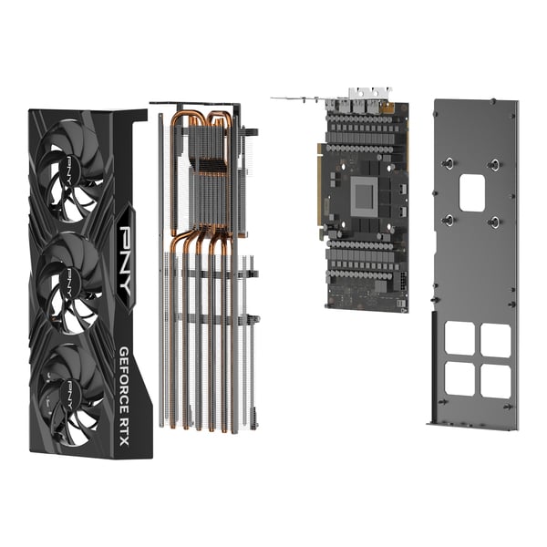 PNY RTX 4080 SUPER 16G VERTO OC Triple Fan# - Carte graphique PNY - 9