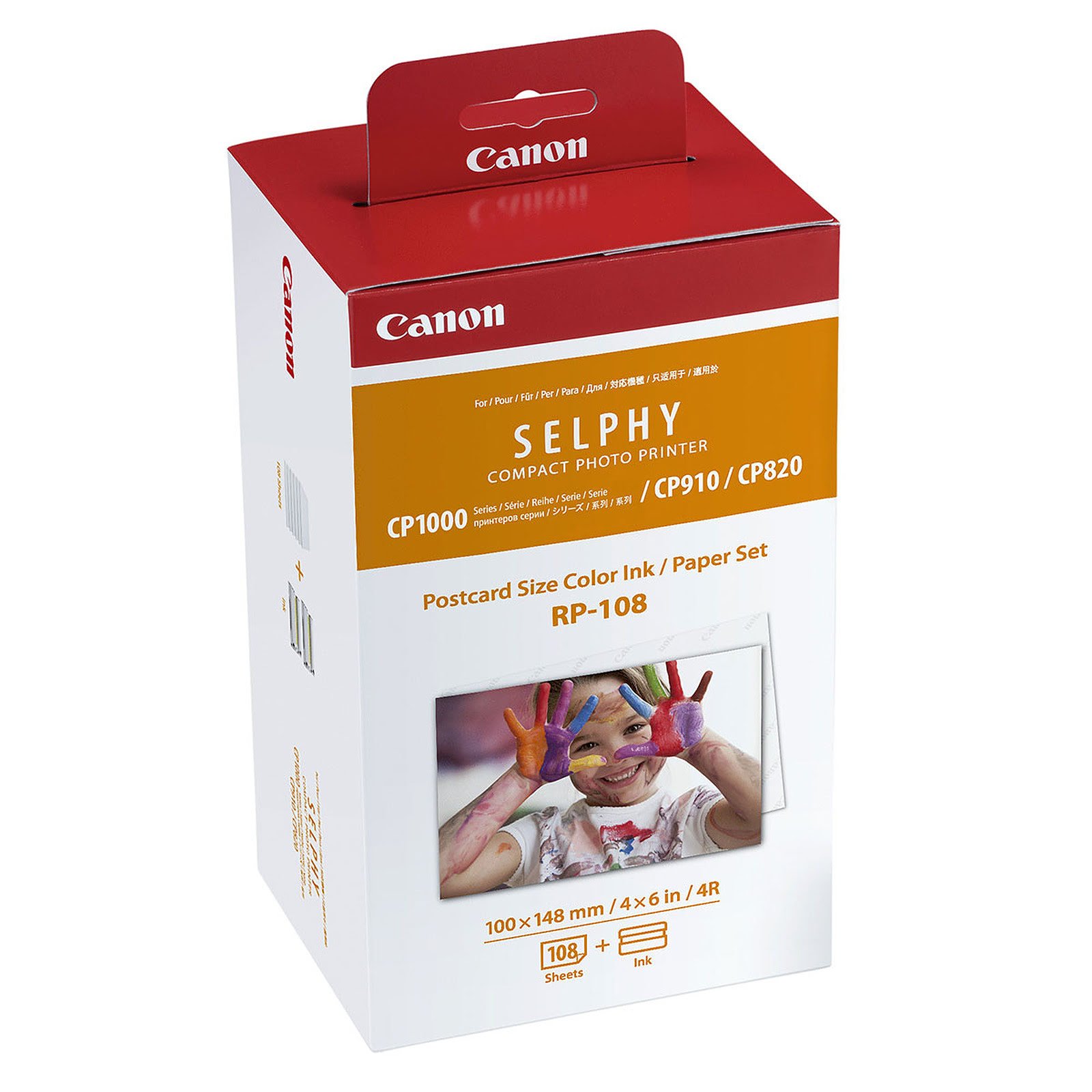 Kit ruban + papier 108 tirages pour Serie SELPHY pour imprimante Ruban Canon - 0