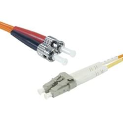 Cordon fibre Optique multimode ST/LC 62,5/125 - 1m - 0