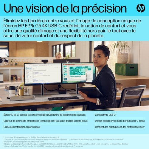 E27k G5 USB-C 4K - Achat / Vente sur grosbill.com - 3