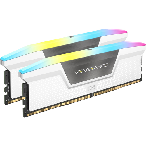 Corsair Vengeance RGB 32 Go (2x16Go) DDR5 6400MHz - Mémoire PC Corsair sur grosbill.com - 0