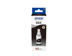 Consommable imprimante Epson Ink/T6641 Colour Bottle 70ml BK Grosbill