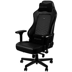 image produit NobleChairs HERO - Noir/Simili Cuir/4D-Seconde Vie-Très Bon Etat Grosbill