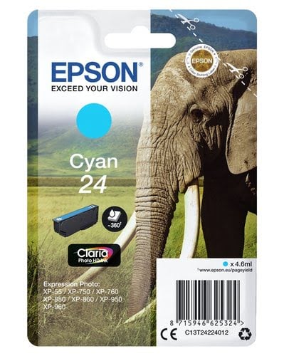 Epson - Cyan - C13T24224022 - Achat / Vente Consommable imprimante sur grosbill.com - 2