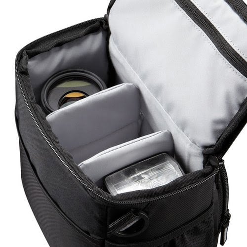 Case/Nylon Black Reflex w objec or Flash (TBC409K) - Achat / Vente sur grosbill.com - 5