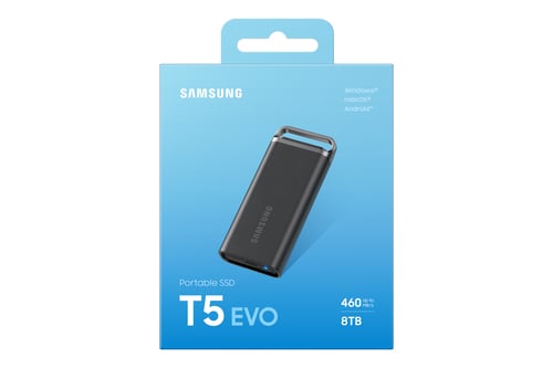 Samsung T5 Evo USB 3.2 8To Black (MU-PH8T0S/EU) - Achat / Vente Disque SSD externe sur grosbill.com - 6