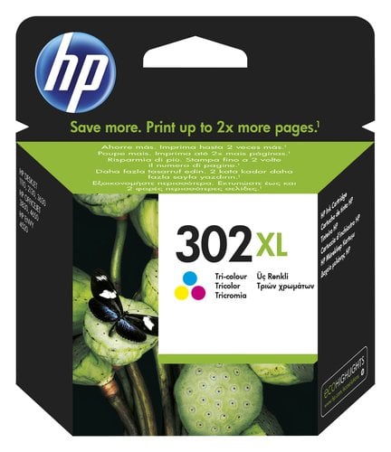 HP HP Ink/302XL Tri-Colour Cart - Achat / Vente Consommable imprimante sur grosbill.com - 1