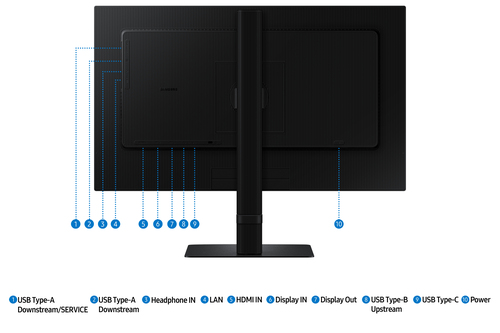 Samsung 24"  LS24D600UAUXEN - Ecran PC Samsung - grosbill.com - 6