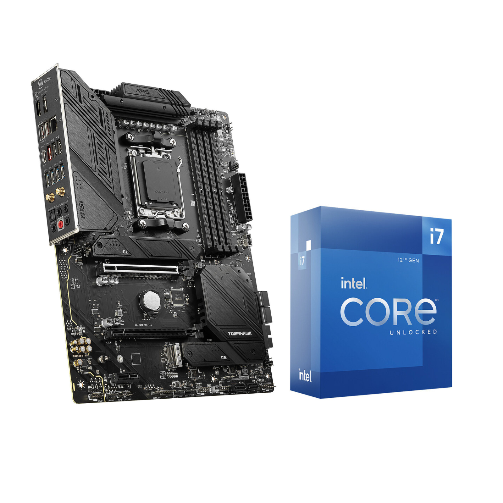 Bundle MAG Z790 TOMAHAWK WIFI + Core i7-12700K - grosbill.com - 0