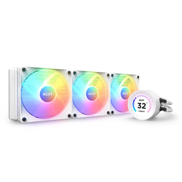 NZXT Kraken Elite Blanc RGB 360mm - Watercooling NZXT - 1