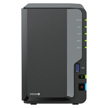 Synology Bundle DS224+ avec Onduleur Back UPS BX950MI-FR - Serveur NAS - 6