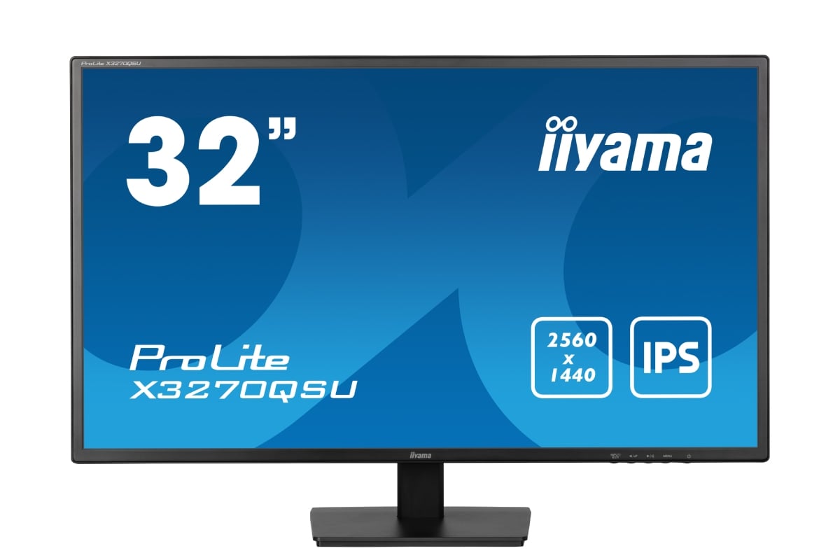 Iiyama 32"  X3270QSU-B1 - Ecran PC Iiyama - grosbill.com - 0