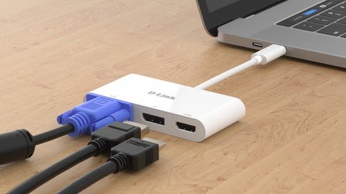 3-in-1 USB-C HDMI/VGA/DisplayPort - Achat / Vente sur grosbill.com - 3