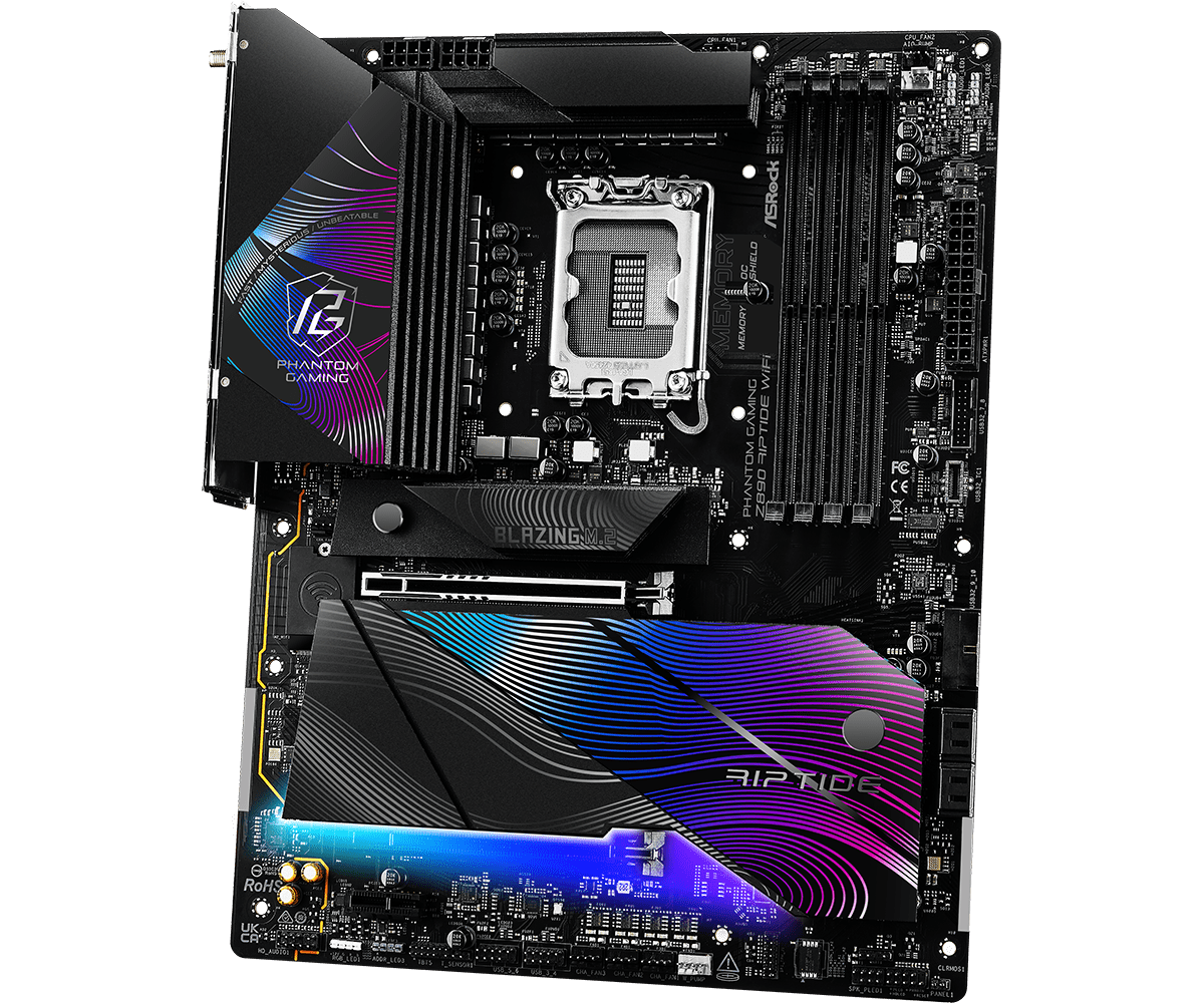 ASRock Z890 RIPTIDE WIFI ATX  - Carte mère ASRock - grosbill.com - 4