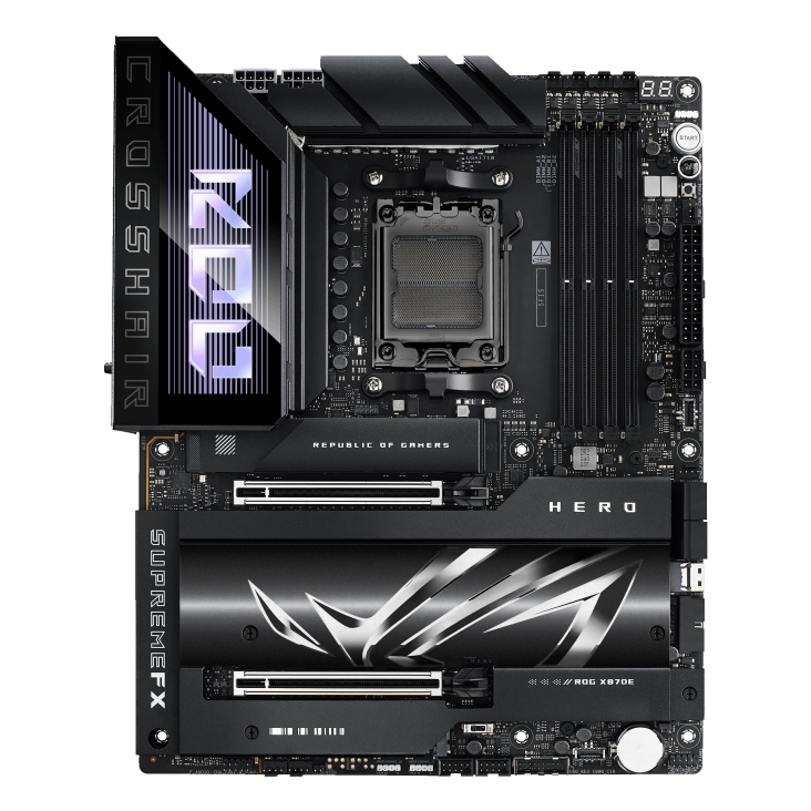 Asus ROG CROSSHAIR X870E HERO ATX  - Carte mère Asus - grosbill.com - 12