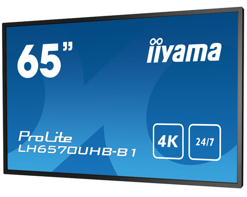 Iiyama LH6570UHB-B1 (LH6570UHB-B1) - Achat / Vente Affichage dynamique sur grosbill.com - 6