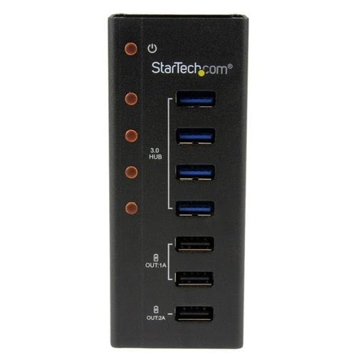 4 Port USB 3.0 Hub plus 3 Charging Ports - Achat / Vente sur grosbill.com - 1