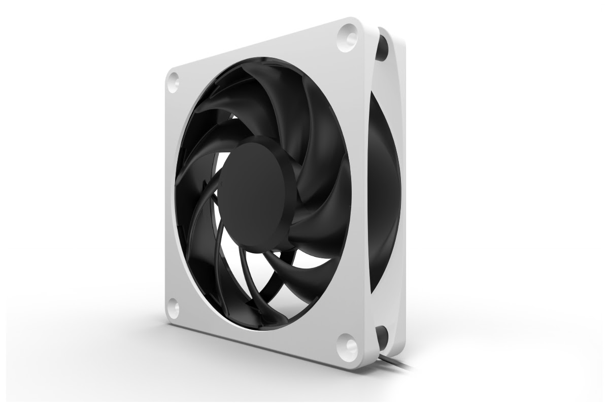 Alphacool Apex Stealth Metal 120mm- 2000rpm Blanc Pack de 3 - Ventilateur boîtier - 3