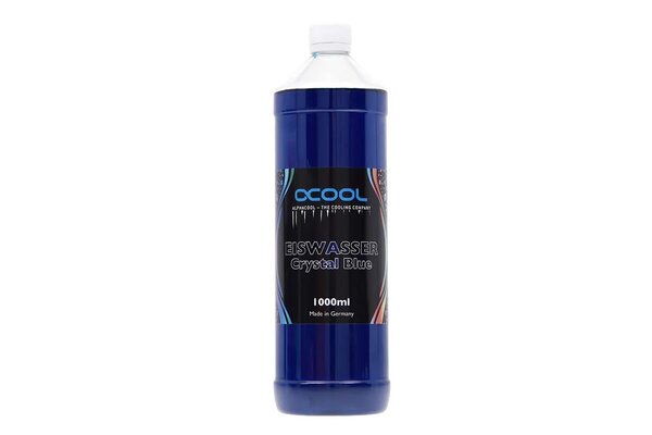 Alphacool Eiswasser Crystal bleu UV-actif - 1000ml - Watercooling - 0