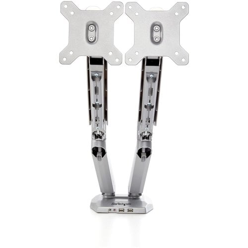 Desk Mount Dual Monitor Arm w/USB/Audio - Achat / Vente sur grosbill.com - 7