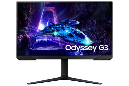 image produit Samsung Odyssey G3 - 27" FHD 180Hz 1ms Pivot FreeSync Grosbill