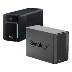 image produit Synology Bundle DS224+ avec Onduleur APC Back UPS BX750MI-FR  Grosbill