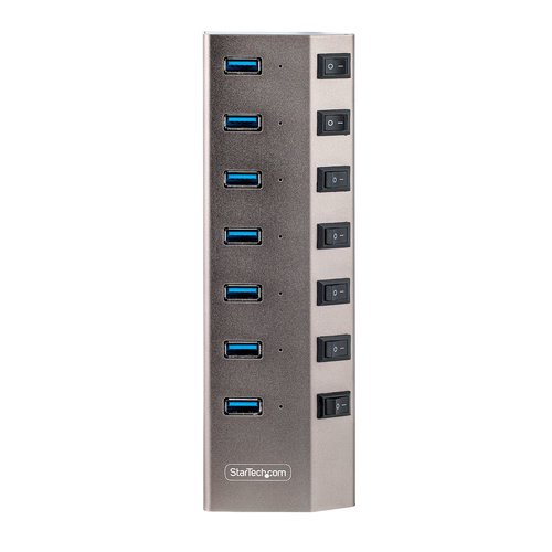 7-PORT SELF-POWERED USB-C HUB - Achat / Vente sur grosbill.com - 4