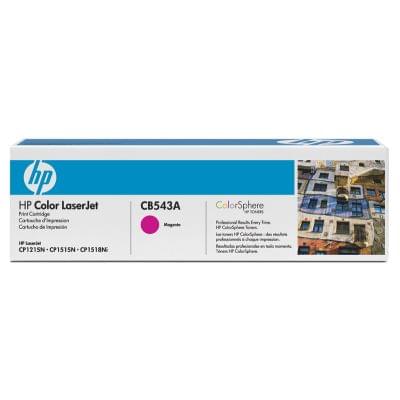 Toner Magenta 1400p - CB543A pour imprimante Laser HP - 0