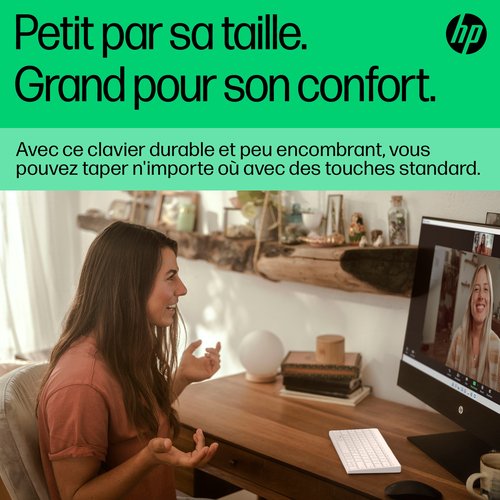 HP 350 WHT Compact Multi-Device KBD - Achat / Vente sur grosbill.com - 16