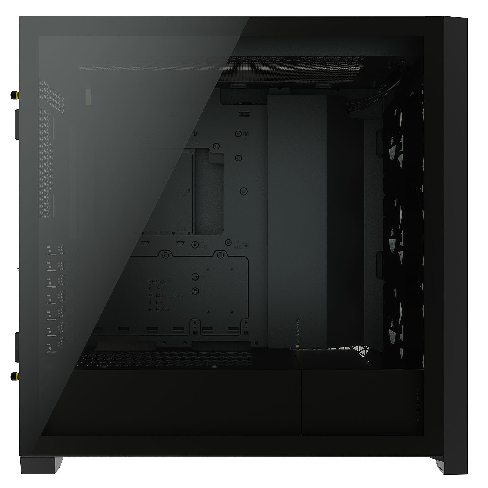 Corsair iCUE 5000X RGB Tempered Black Noir - Boîtier PC Corsair - 3