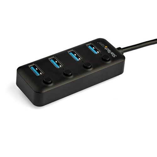 Hub - USB C 4-Port with On/Off Switches - Achat / Vente sur grosbill.com - 4