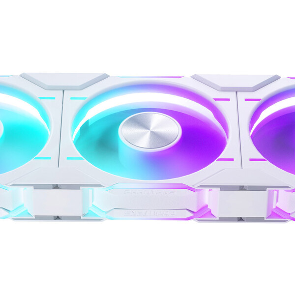 Phanteks D30 Reverse White (Pack de 3x120 mm) D-RGB - Ventilateur boîtier - 5