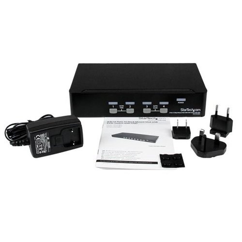 4 Port 1U Rackmount USB KVM Switch - Achat / Vente sur grosbill.com - 3