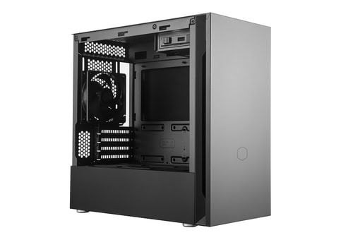 Cooler Master Silencio S400 Steel Silent Mini-ITX GehÃ¤use - schwarz - Achat / Vente sur grosbill.com - 10