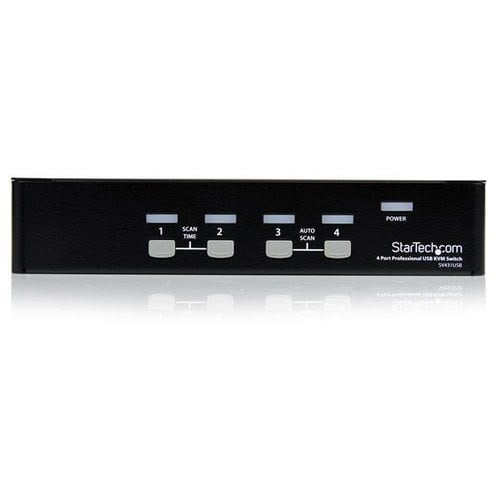 4 Port VGA USB KVM Switch with Hub - Achat / Vente sur grosbill.com - 1