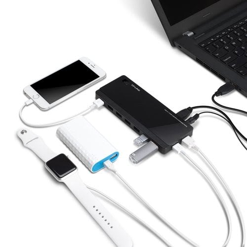 USB 3.0 7-Port Hub 2 Charging Ports - Achat / Vente sur grosbill.com - 2