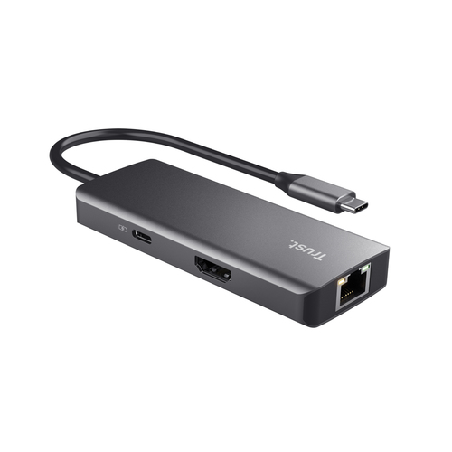 Adaptateur DALYX USB-C  6 en 1 - Accessoire PC portable Trust - 1