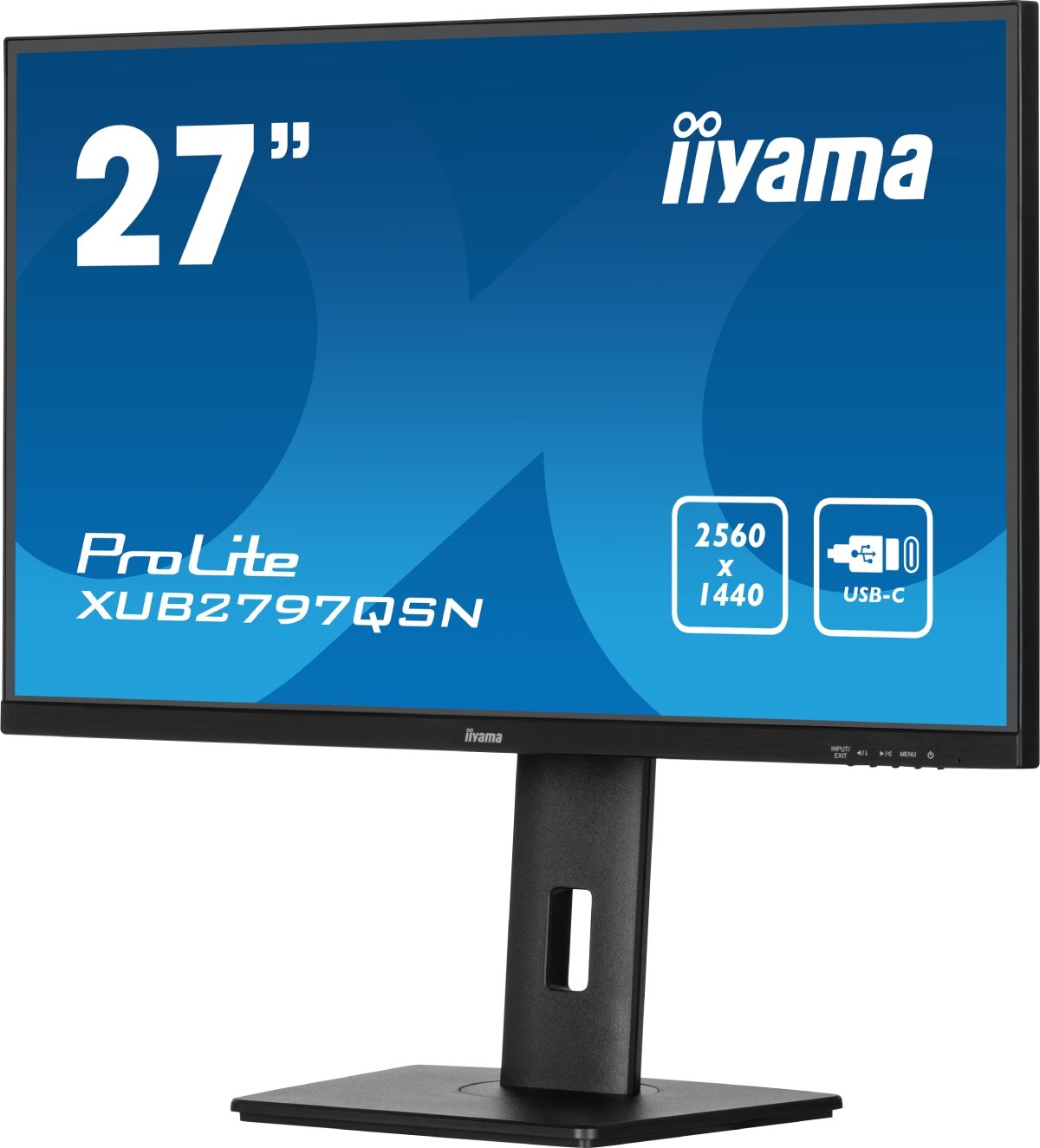 Iiyama 27"  XUB2797QSN-B1 - Ecran PC Iiyama - grosbill.com - 3