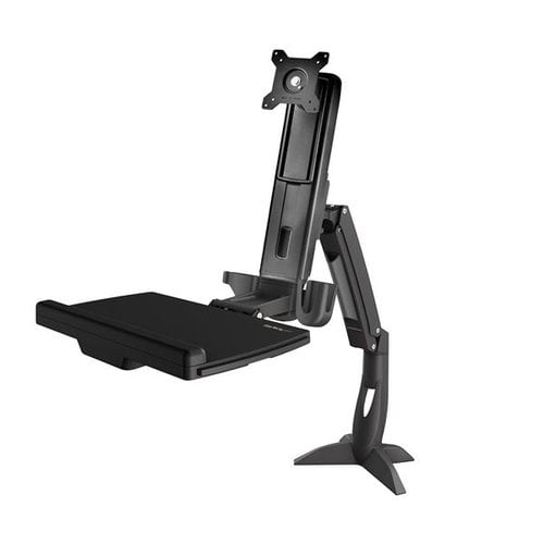 Monitor Arm Height Adjustable Sit Stand - Achat / Vente sur grosbill.com - 3