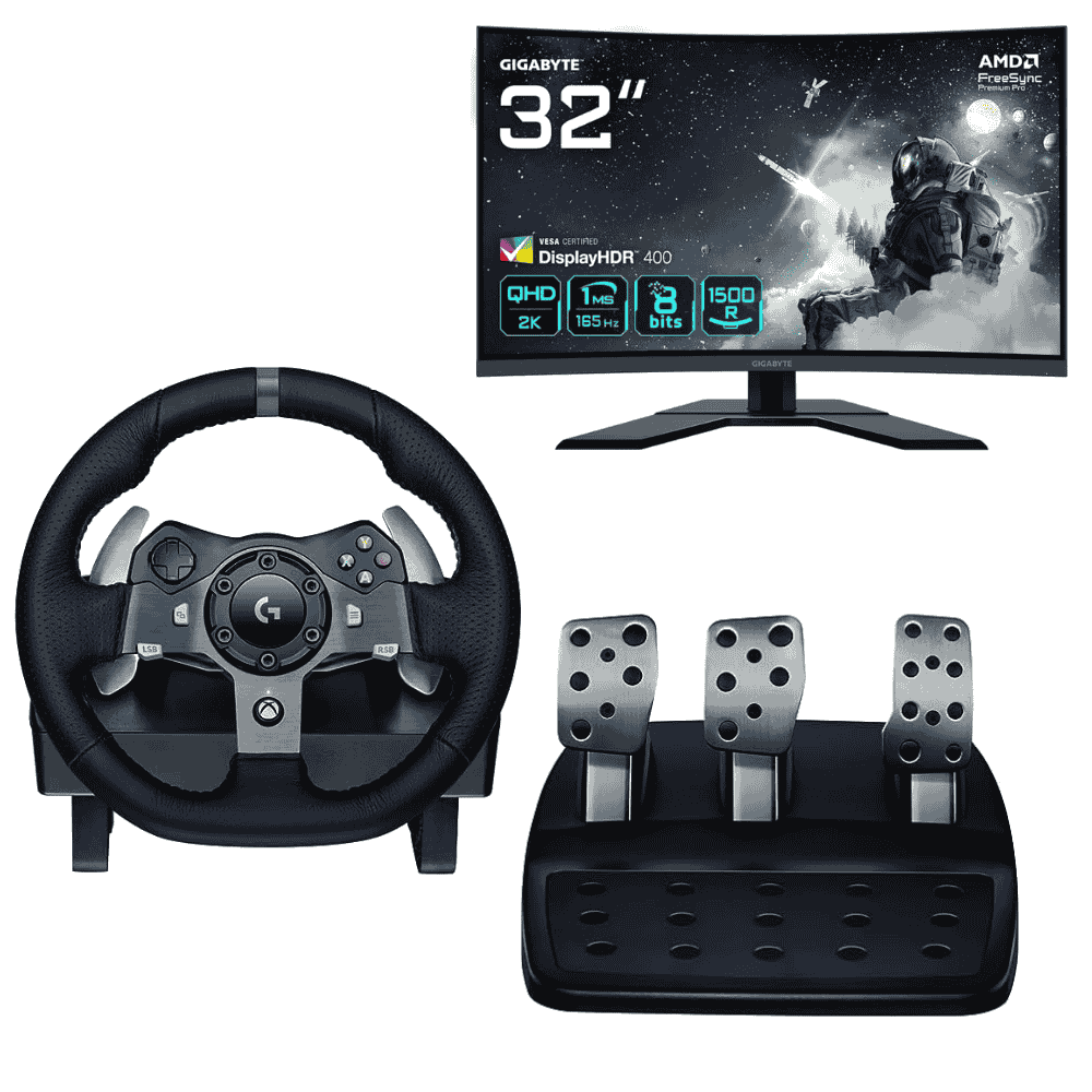 Pack Simracing Logitech Grosbill