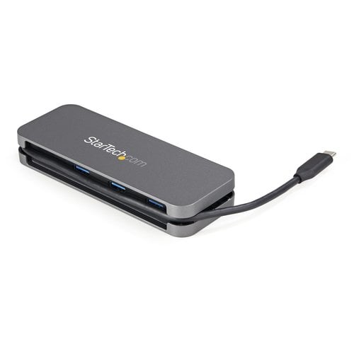 4 Port USB C Hub 5Gbps 3A/1C- 11in Cable - Achat / Vente sur grosbill.com - 5