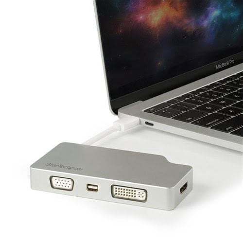 4-in-1 USB-C to VGA DVI HDMI or mDP - Achat / Vente sur grosbill.com - 5