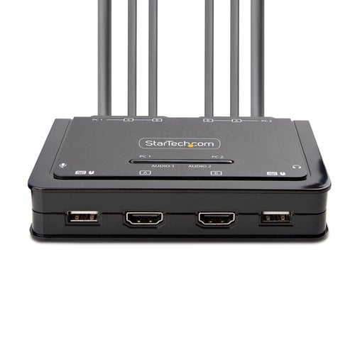 2-PORT COMPACT 4K KVM SWITCH - - Achat / Vente sur grosbill.com - 2