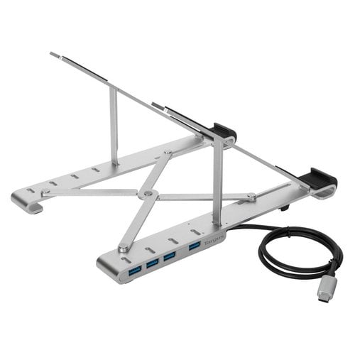 Targus Portable Stand+USB-A Hub Silver - Achat / Vente sur grosbill.com - 5