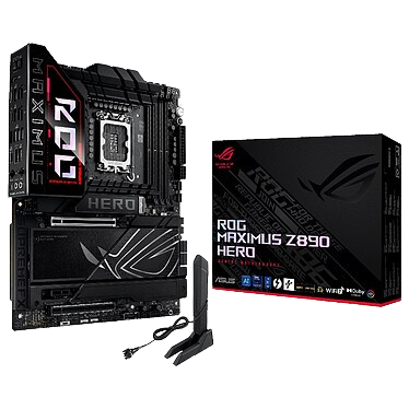 Asus ROG MAXIMUS Z890 HERO ATX  - Carte mère Asus - grosbill.com - 0