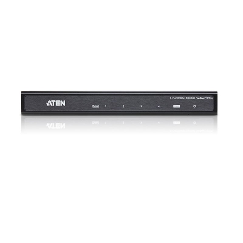 Splitter 4Voies 4K HDMI VS184A -  Aten - grosbill.com - 1