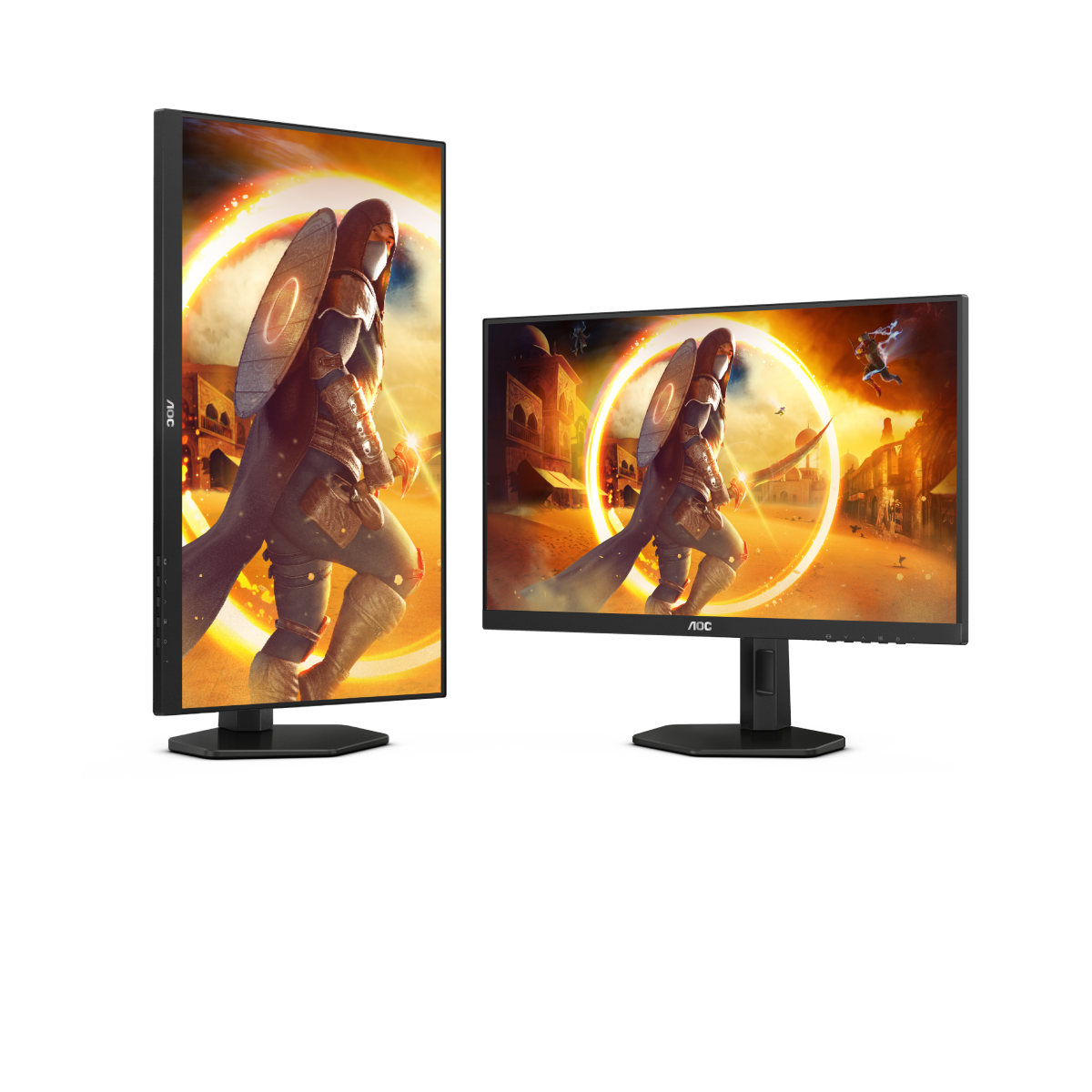 AOC 27"  2 x Q27G4X - Ecran PC AOC - grosbill.com - 0