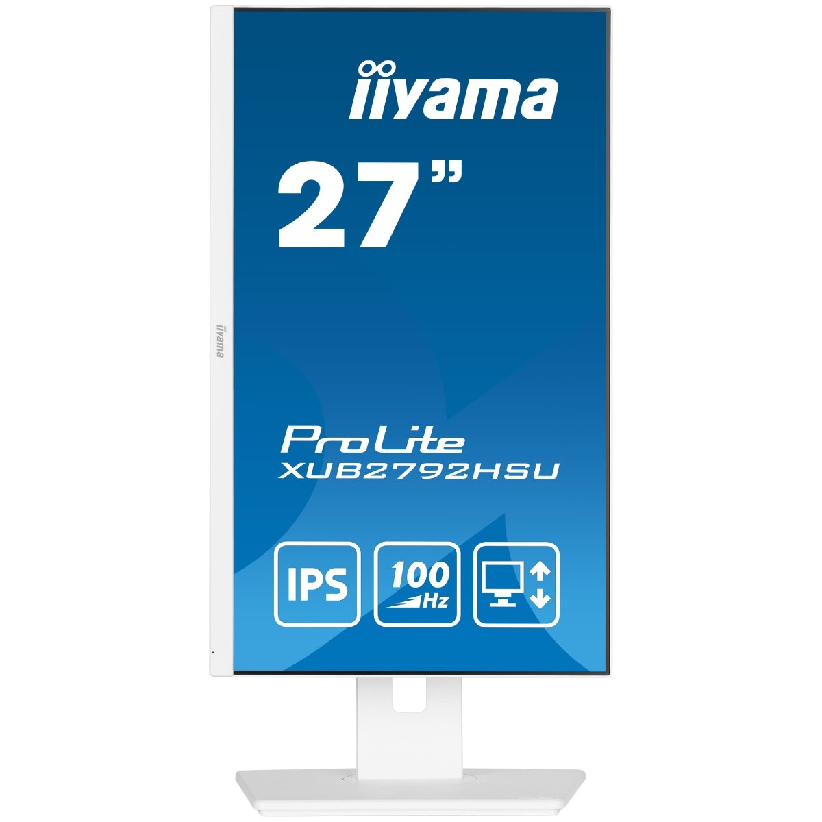 Iiyama 27"  XUB2792HSU-W6 - Ecran PC Iiyama - grosbill.com - 1