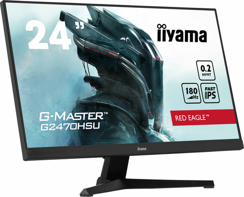 Iiyama 24"  G2470HSU-B6 - Ecran PC Iiyama - grosbill.com - 3